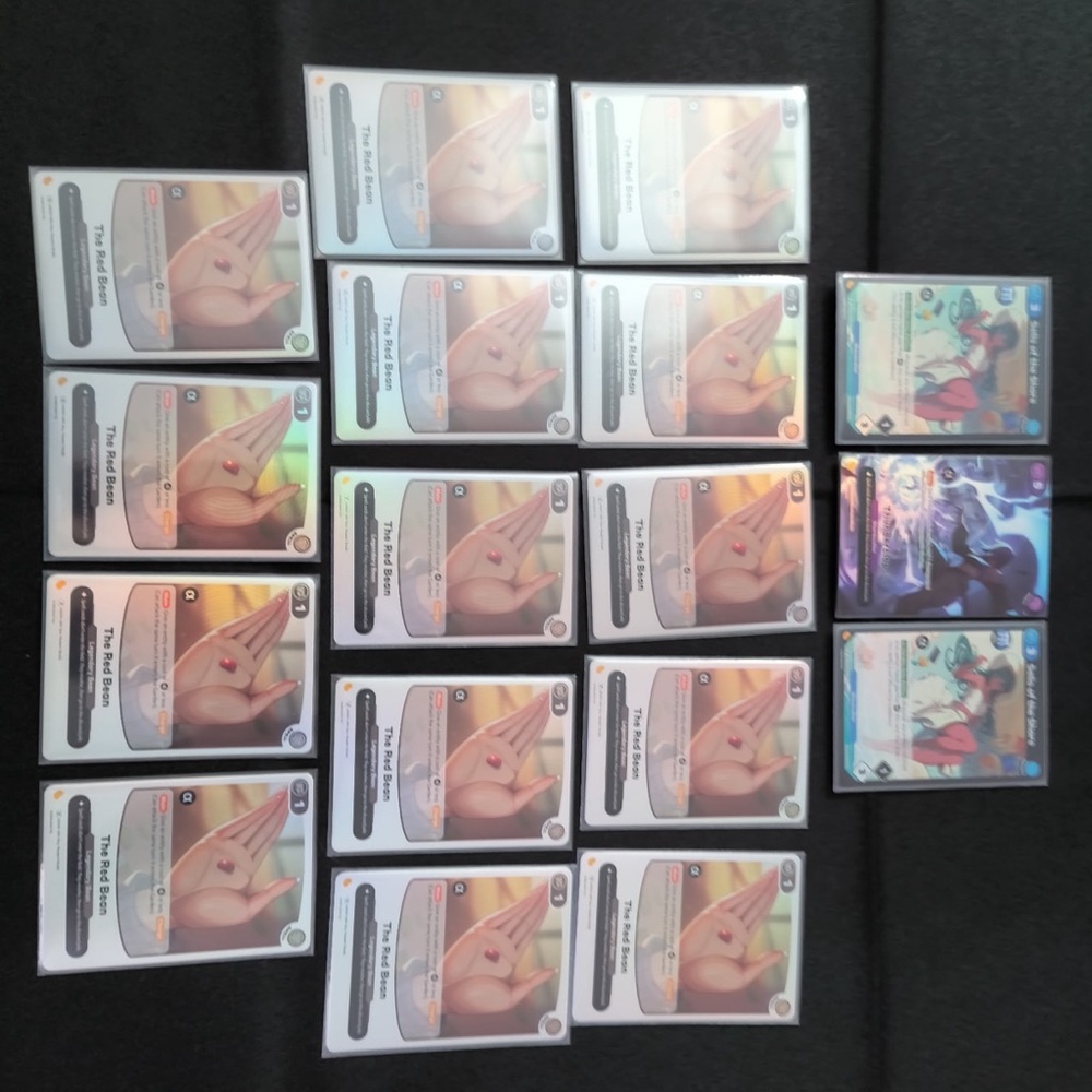 Holographic Trading Card Set